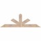 Ekena Millwork Saratoga Smooth Timber Gable Bracket, Douglas Fir, 72"W x 24"H x 1 1/2"D x 5 1/2"F, 8/12 Pitch GBW072X24X0206SAR00SDF - alternate 1